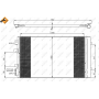 WG2161212 WILMINK GROUP Конденсатор кондиціонера