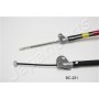 BC-231 JAPANPARTS Тросик, cтояночный тормоз