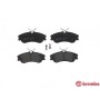 P 61 069 BREMBO Комплект гальмівних колодок дисковий гальм