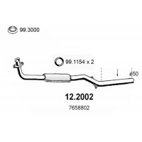 12.2002 ASSO Предглушник вихлопних газів