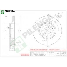 V799 PILENGA Гальмівний диск