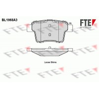 BL1968A3 FTE Комплект гальмівних колодок дисковий гальм