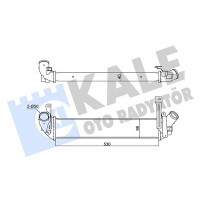 352270 KALE OTO RADYATÖR Интеркулер