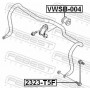 VWSB004 FEBEST Опора стабілізатора
