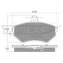 TX 13-94 TOMEX Brakes Комплект гальмівних колодок дисковий гальм