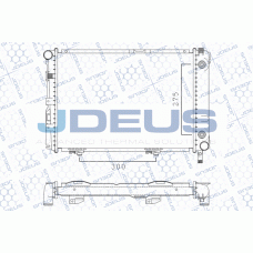 M-0170090 JDEUS Радіатор охолодження двигуна
