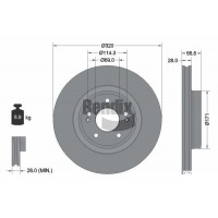 BDS2090HC BENDIX Braking Гальмівний диск