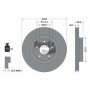 BDS2090HC BENDIX Braking Гальмівний диск