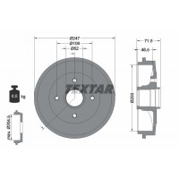 94028200 TEXTAR Гальмівний барабан