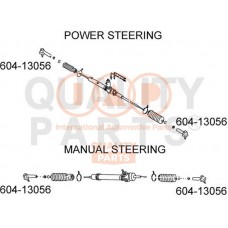 604-13056 IAP QUALITY PARTS Наконечник поперечної кермової тяги