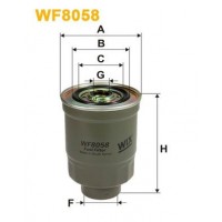 WF8058 WIX FILTERS Паливний фільтр