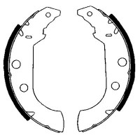 8DB 355 001-101 HELLA PAGID Комплект гальмівних колодок