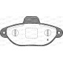 BPA0414.20 OPEN PARTS Комплект гальмівних колодок дисковий гальм
