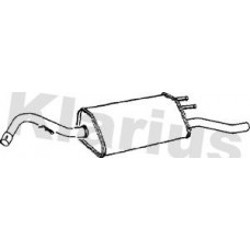 230654 KLARIUS Глушник вихлопних газів кінцевий