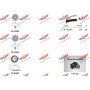 04.5256PA AUTOKIT Водяний насос комплект зубчастого ременя