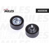 AG03036 MILES Паразитный / ведущий ролик, Поліклиновий ремінь