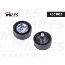 AG03036 MILES Паразитный / ведущий ролик, Поліклиновий ремінь
