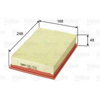 585090 VALEO Повітряний фільтр