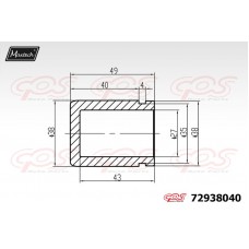 72938040 MAXTECH Поршень корпус скоби гальма