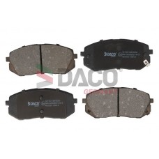 321322 DACO Germany Комплект гальмівних колодок дисковий гальм