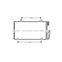 AI5106 AVA QUALITY COOLING Конденсатор кондиціонера