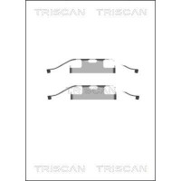 8105 291609 TRISCAN Комплектуючі колодки дискового гальма