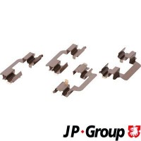1163650710 JP GROUP Комплектуючі колодки дискового гальма