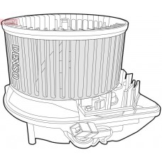 DEA07015 DENSO Вентилятор салону