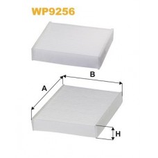 WP9256 WIX FILTERS Фільтр повітря у внутрішньому просторі