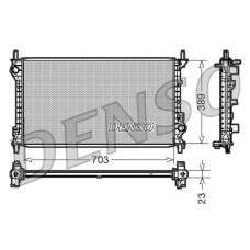 DRM10108 DENSO Радіатор охолодження двигуна
