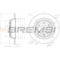 CD7778S BREMSI Гальмівний диск