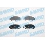 5SP838 SAMKO Комплект гальмівних колодок дисковий гальм