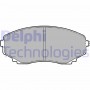 LP1095 DELPHI Комплект гальмівних колодок дисковий гальм