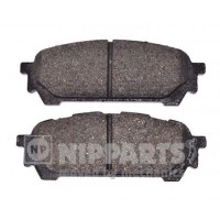 N3617005 NIPPARTS Комплект гальмівних колодок дисковий гальм