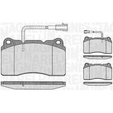 363916060113 MAGNETI MARELLI Комплект гальмівних колодок дисковий гальм