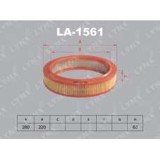 LA-1561 LYNXauto Повітряний фільтр