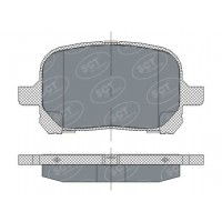 SP 274 PR SCT - MANNOL Комплект гальмівних колодок дисковий гальм