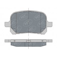 SP 274 PR SCT - MANNOL Комплект гальмівних колодок дисковий гальм