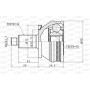 CVJ5434.10 OPEN PARTS Шарнирный комплект, Привідний вал
