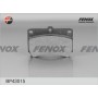 BP43015 FENOX Комплект гальмівних колодок дисковий гальм