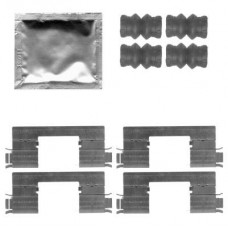 8DZ 355 203-431 HELLA Комплектуючі колодки дискового гальма
