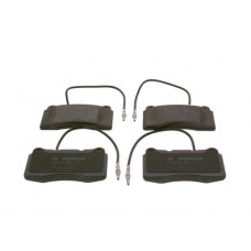 0 986 424 738 BOSCH Комплект гальмівних колодок дисковий гальм