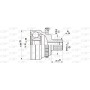 CVJ5139.10 OPEN PARTS Шарнирный комплект, Привідний вал