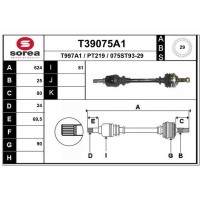 T39075A1 EAI Привідний вал