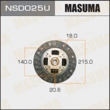 NSD025U MASUMA Диск зчеплення
