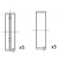 BM1006-050 FAI AutoParts Підшипник колінвалу