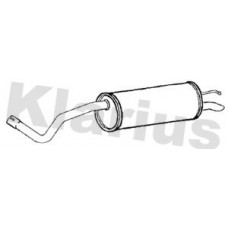 221657 KLARIUS Глушник вихлопних газів кінцевий