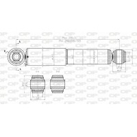 SAB8141.32 OPEN PARTS Амортизатор