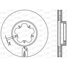 BDA2369.20 OPEN PARTS Гальмівний диск