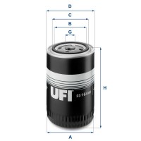 23.164.00 UFI Масляний фільтр